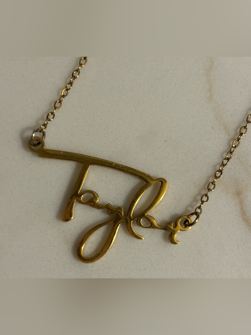 Gold-tone Taylor Necklace
